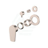 Meir Round Diverter Mixer Paddle Handle Trim Kit Only Variant Colour Available Champagne Wall Dress