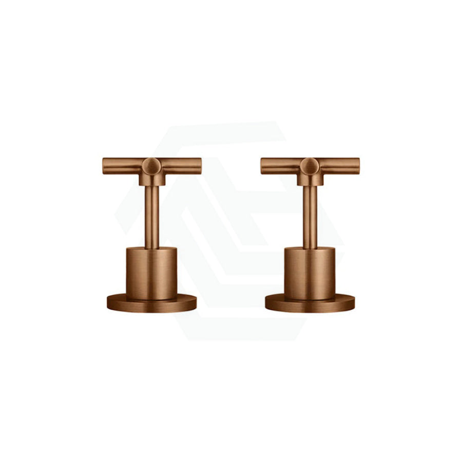 Meir Round Cross Handle Jumper Valve Wall Top Assemblies Variant Colour Available