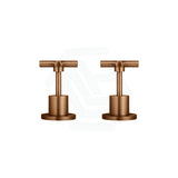 Meir Round Cross Handle Jumper Valve Wall Top Assemblies Variant Colour Available