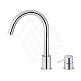 Meir Round Gooseneck 360 Degree Swivel Hob Mounted Tap Set Variant Colour Available
