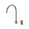 Meir Round Gooseneck High-Rise Swivel Hob Mounted Tap Set Variant Colour Available