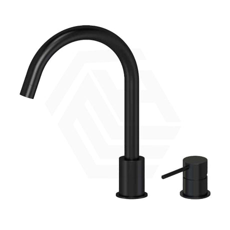 Meir Round Gooseneck 360 Degree Swivel Hob Mounted Tap Set Variant Colour Available