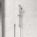 Meir Round Three Function Hand Shower On Rail Column Variant Colour Available