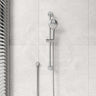 Meir Round Three Function Hand Shower On Rail Column Variant Colour Available