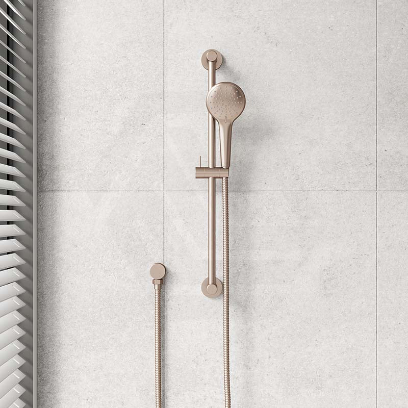 Meir Round Three Function Hand Shower On Rail Column Variant Colour Available