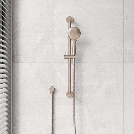 Meir Round Three Function Hand Shower On Rail Column Variant Colour Available