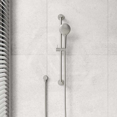 Meir Round Three Function Hand Shower On Rail Column Variant Colour Available