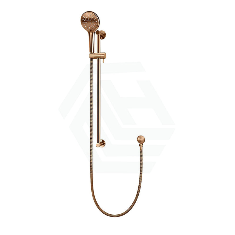 Meir Round Three Function Hand Shower On Rail Column Variant Colour Available