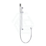 Meir Round Hand Shower On Rail Column Variant Colour Available Polished Chrome With Handheld