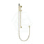 Meir Round Hand Shower On Rail Column Variant Colour Available Tiger Bronze With Handheld