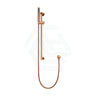 Meir Round Hand Shower on Rail Column Variant Colour Available