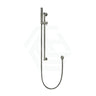 Meir Round Hand Shower On Rail Column Variant Colour Available Gunmetal Grey With Handheld