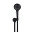 Meir Round Three Function Hand Shower On Swivel Bracket Variant Colour Available Matt Black