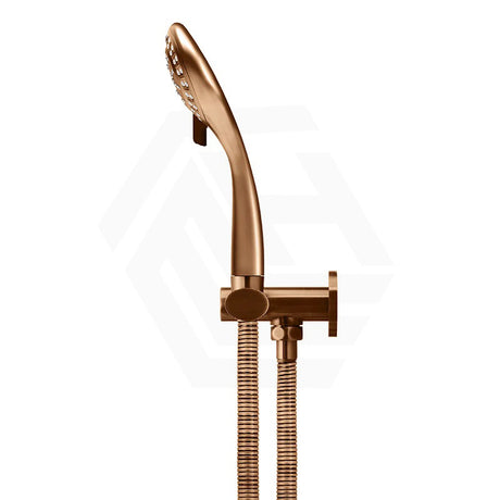 Meir Round Three Function Hand Shower On Swivel Bracket Variant Colour Available