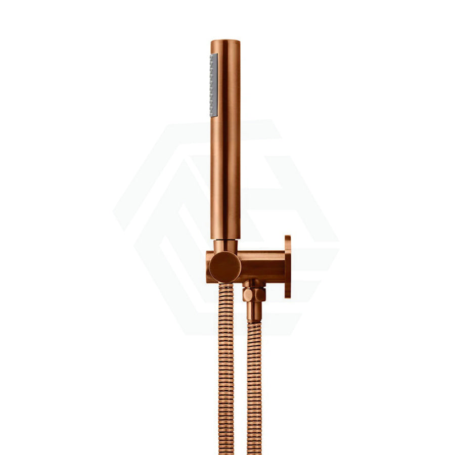 Meir Round Hand Shower On Swivel Bracket Variant Colour Available