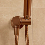 Meir Round Hand Shower On Swivel Bracket Variant Colour Available