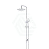 Meir 200/300Mm Round Twin Shower Set With Three Function Handheld Universal Water Inlet Variant