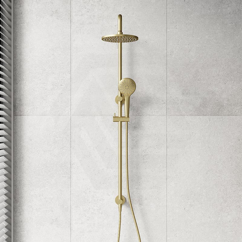 Meir 200/300mm Round Twin Shower Set with Three Function Handheld Universal Water Inlet Variant Colour Available