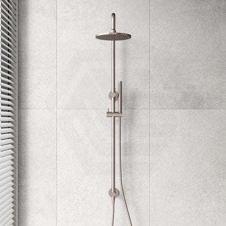 Meir 200/300mm Round Twin Shower Set Universal Water Inlet Variant Colour Available