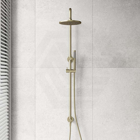 Meir 200/300mm Round Twin Shower Set Universal Water Inlet Variant Colour Available
