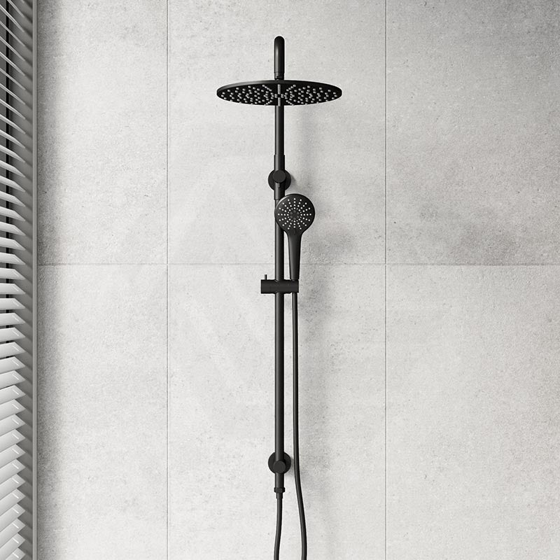 Meir 200/300mm Round Twin Shower Set with Three Function Handheld Universal Water Inlet Variant Colour Available