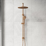 Meir 200/300mm Round Twin Shower Set with Three Function Handheld Universal Water Inlet Variant Colour Available