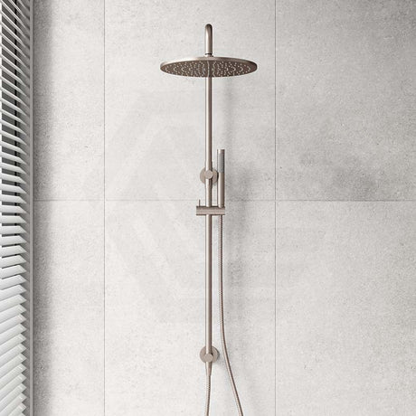 Meir 200/300mm Round Twin Shower Set Universal Water Inlet Variant Colour Available