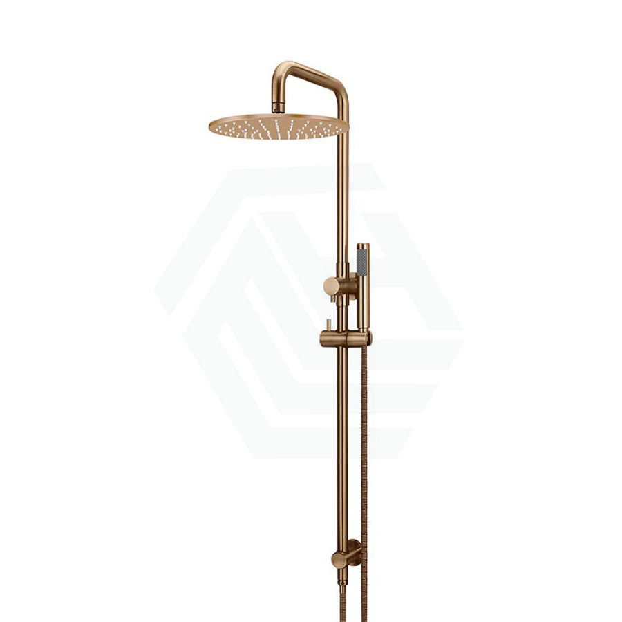 Meir 200/300mm Round Twin Shower Set Universal Water Inlet Variant Colour Available