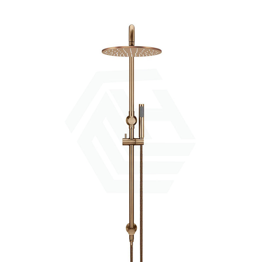Meir 200/300mm Round Twin Shower Set Universal Water Inlet Variant Colour Available