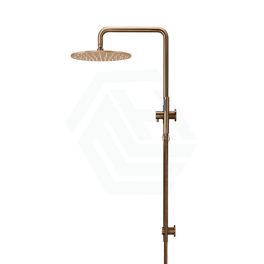 Meir 200/300mm Round Twin Shower Set Universal Water Inlet Variant Colour Available