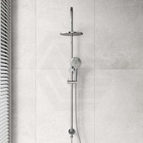 Meir 200/300mm Round Overhead Shower Set with Three Function Handheld Universal Water Inlet Variant Colour Available