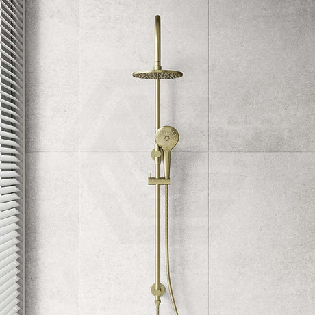 Meir 200/300mm Round Overhead Shower Set with Three Function Handheld Universal Water Inlet Variant Colour Available