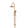 Meir 200/300mm Round Overhead Shower Set with Three Function Handheld Universal Water Inlet Variant Colour Available