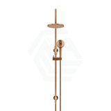 Meir 200/300mm Round Overhead Shower Set with Three Function Handheld Universal Water Inlet Variant Colour Available