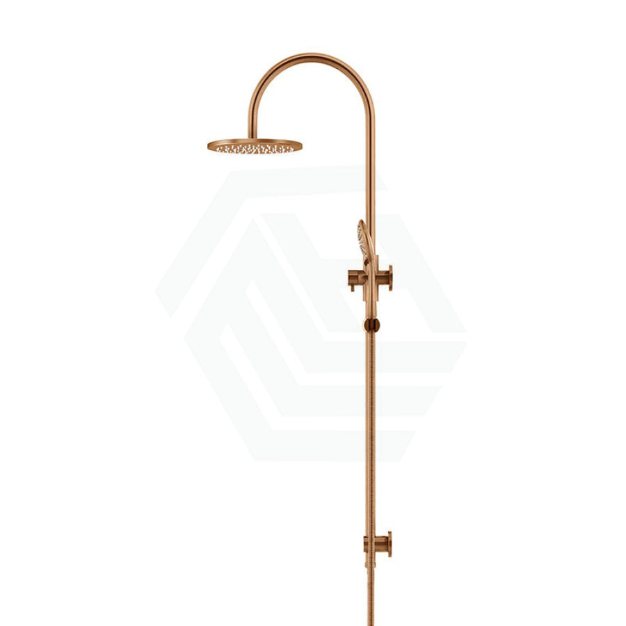 Meir 200/300mm Round Overhead Shower Set with Three Function Handheld Universal Water Inlet Variant Colour Available