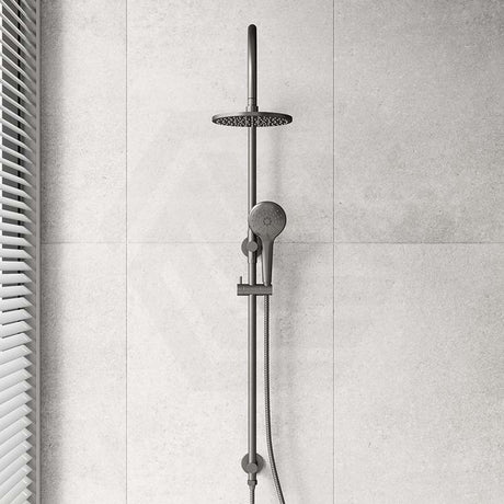 Meir 200/300mm Round Overhead Shower Set with Three Function Handheld Universal Water Inlet Variant Colour Available