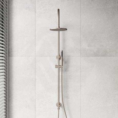 Meir 200/300mm Round Overhead Shower Set with Hand Shower Universal Water Inlet Variant Colour Available