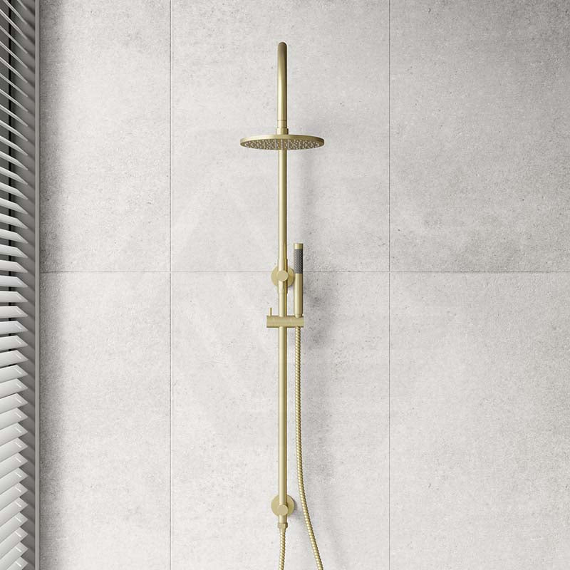 Meir 200/300mm Round Overhead Shower Set with Hand Shower Universal Water Inlet Variant Colour Available