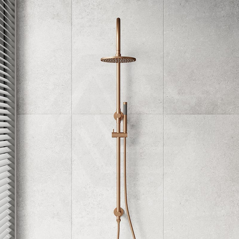 Meir 200/300mm Round Overhead Shower Set with Hand Shower Universal Water Inlet Variant Colour Available