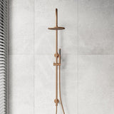Meir 200/300mm Round Overhead Shower Set with Hand Shower Universal Water Inlet Variant Colour Available