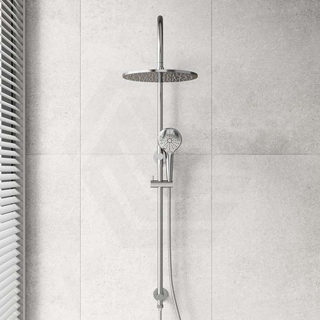 Meir 200/300mm Round Overhead Shower Set with Three Function Handheld Universal Water Inlet Variant Colour Available
