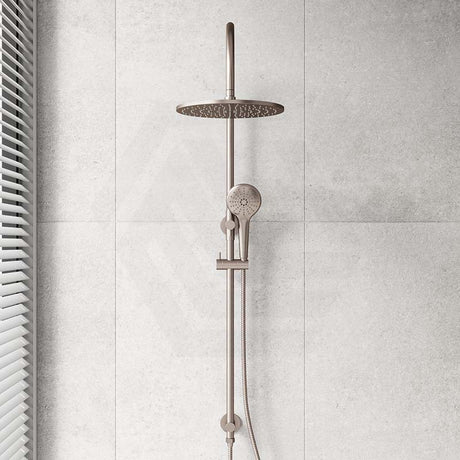 Meir 200/300mm Round Overhead Shower Set with Three Function Handheld Universal Water Inlet Variant Colour Available