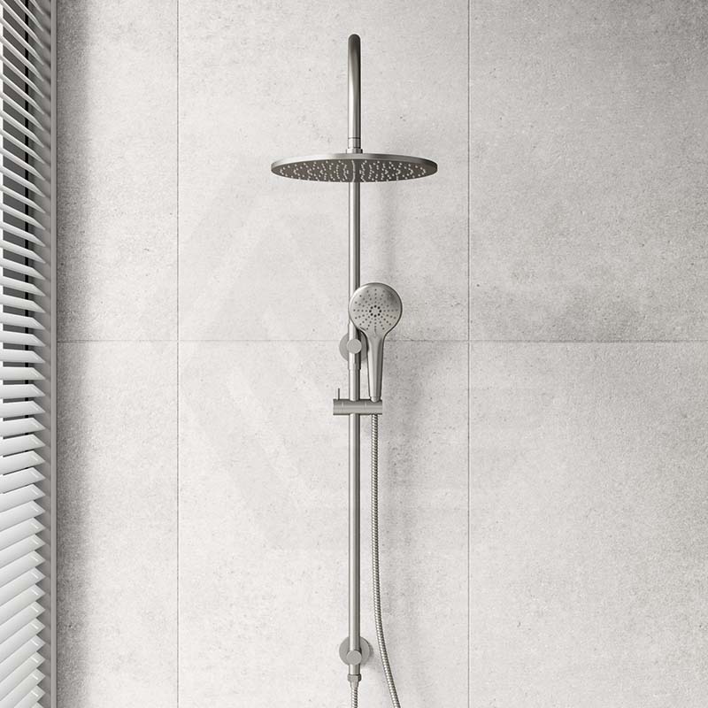 Meir 200/300mm Round Overhead Shower Set with Three Function Handheld Universal Water Inlet Variant Colour Available