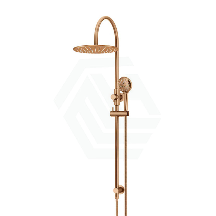 Meir 200/300mm Round Overhead Shower Set with Three Function Handheld Universal Water Inlet Variant Colour Available