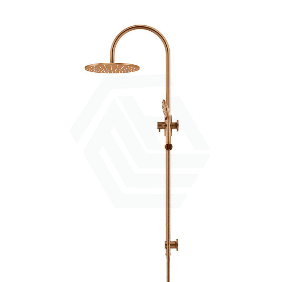 Meir 200/300mm Round Overhead Shower Set with Three Function Handheld Universal Water Inlet Variant Colour Available
