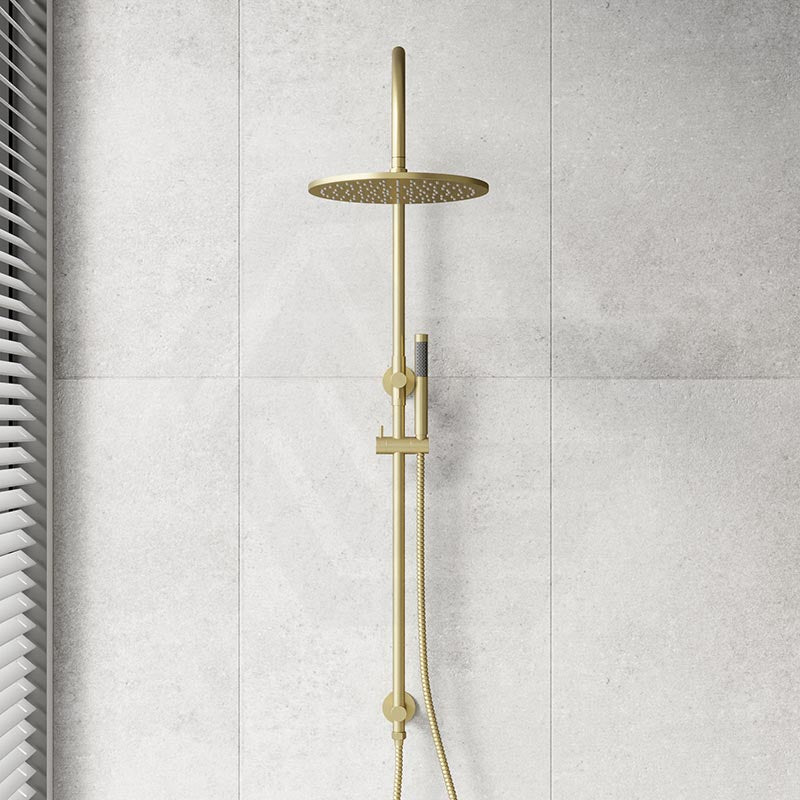 Meir 200/300mm Round Overhead Shower Set with Hand Shower Universal Water Inlet Variant Colour Available
