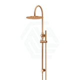 Meir 200/300Mm Round Overhead Shower Set With Hand Multi Colour Universal Water Inlet