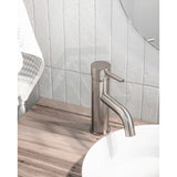 Meir Piccola Champagne Short Basin Mixer Tap Solid Brass Mixers