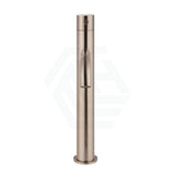 Meir Piccola Champagne Tall Basin Mixer Tap With 130Mm Spout Solid Brass Mixers