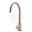 Meir Round Gooseneck 360¡ã Swivel Kitchen Mixer Tap With Pinless Handle Champagne Sink Mixers